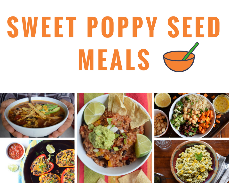 Sweet Poppy Seed Meals