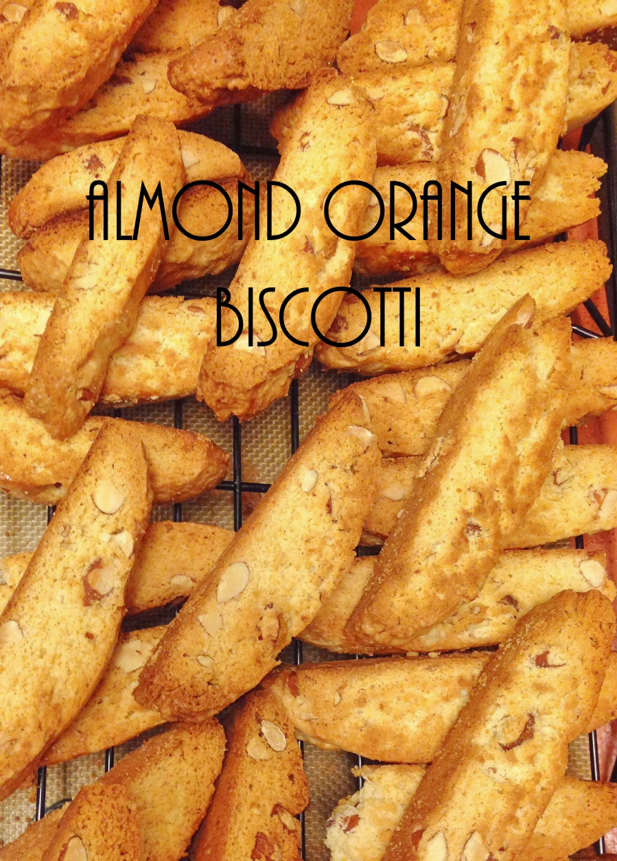 Almond Orange Biscotti – American version