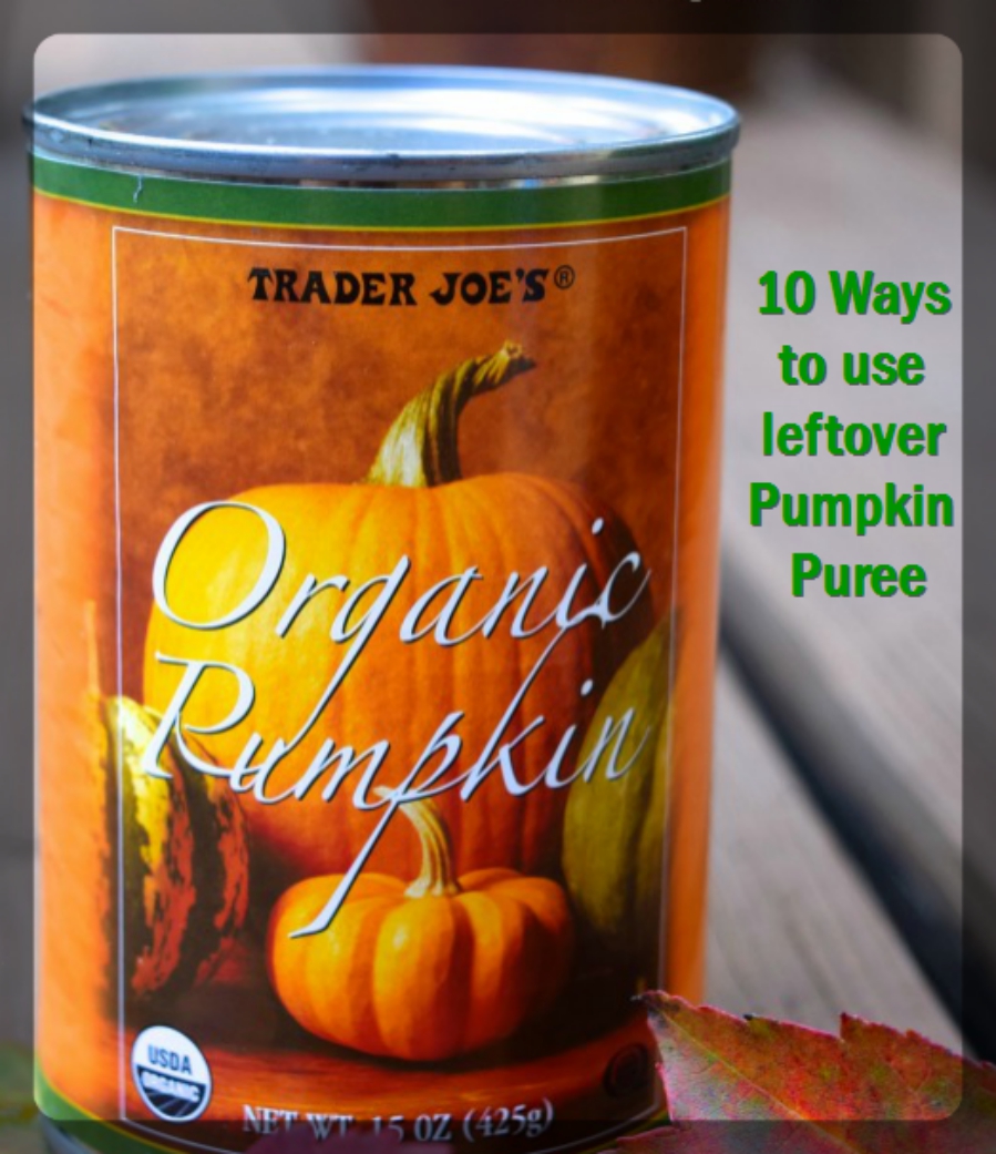 10 Ways to use up leftover Pumpkin Puree