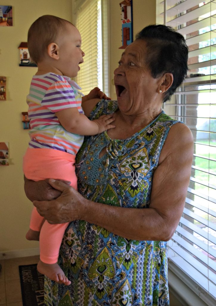 abuela and baby