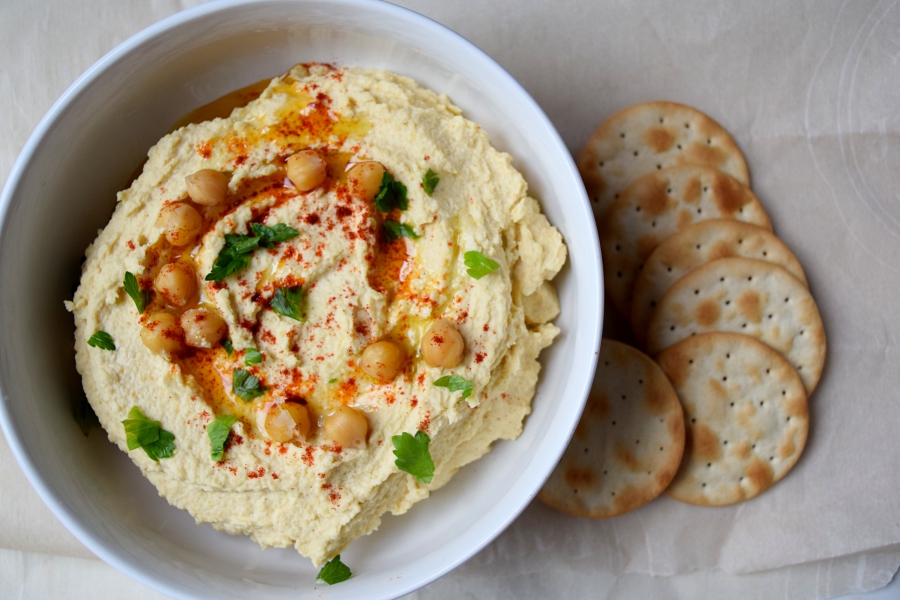 The Best and Easiest Hummus EVER