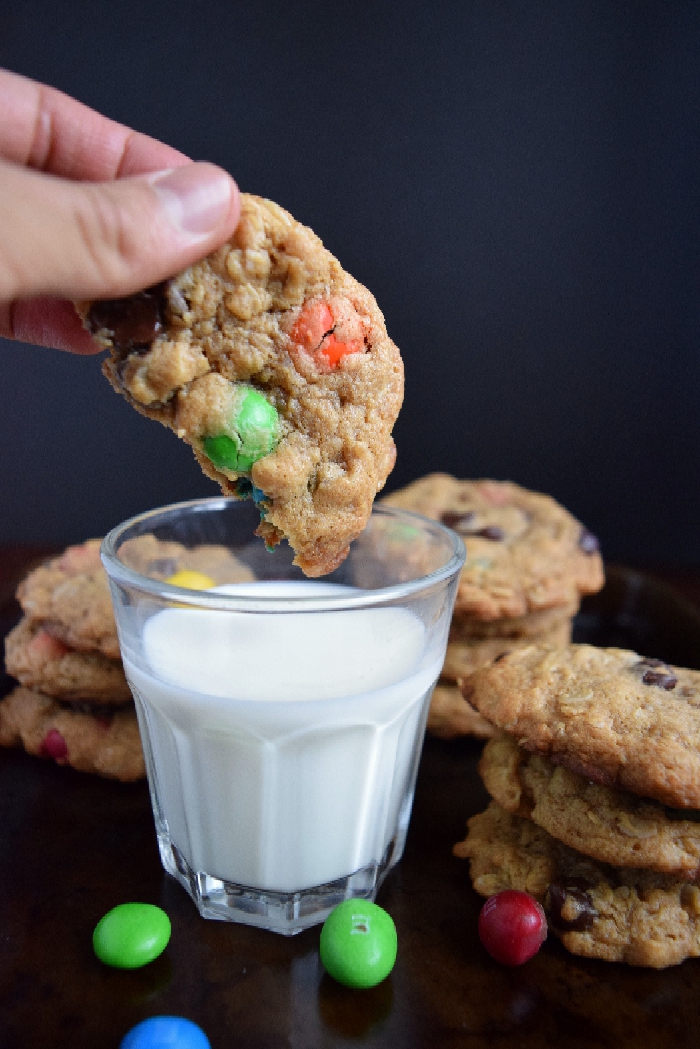 Classic Chewy Monster Cookies