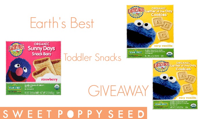 Currently loving – Earth’s Best Toddler snacks