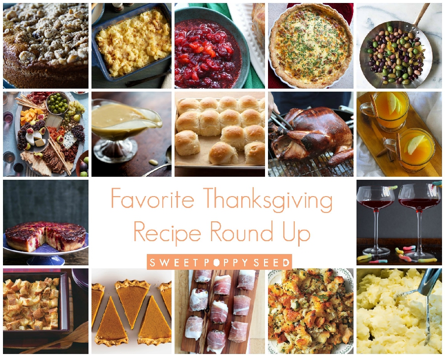 Favorite Thanksgiving Recipe Round Up