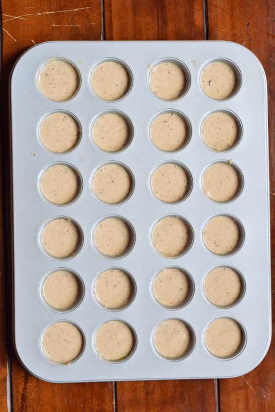 Flourless Blender Mini Muffins #glutenfree