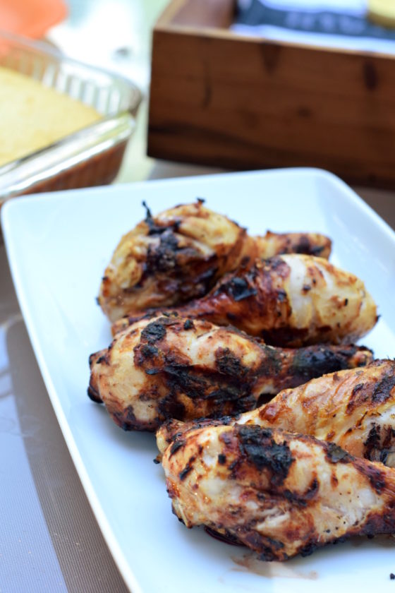 Grilled Tandoori Style Chicken Drumsticks.#grill #easy