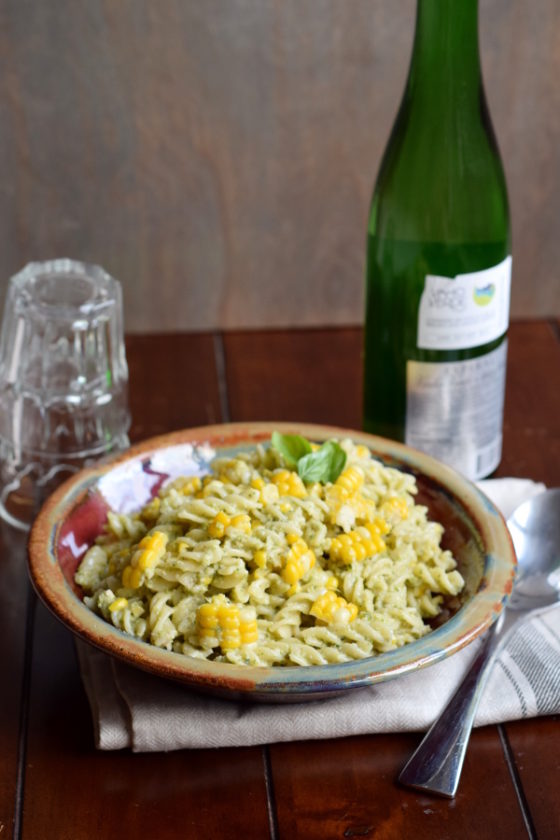 Healthy Broccoli Pesto Pasta #glutenfree #vegan #dairyfree