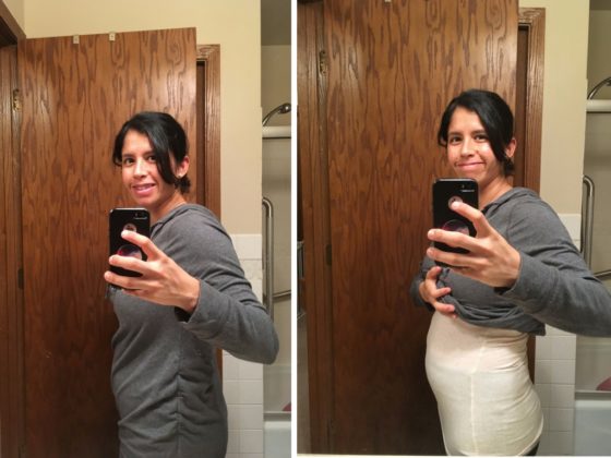 Real Life: Post-baby body (6 weeks post partum)