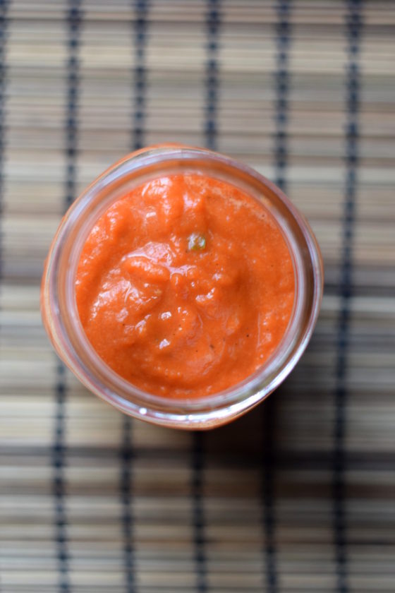 Roasted Red pepper sauce