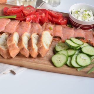 Smoked Salmon Platter (No cook meal)