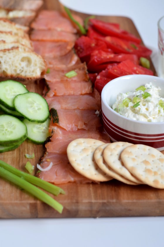 Smoked Salmon Platter (No cook meal)