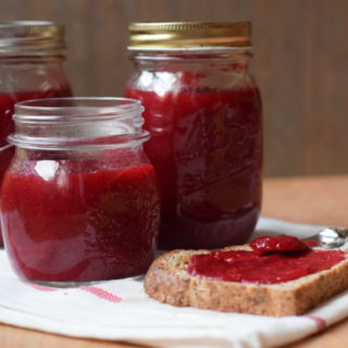 Holiday Cranberry Strawberry Jam
