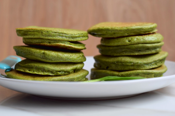 Whole Wheat Spinach Pancakes