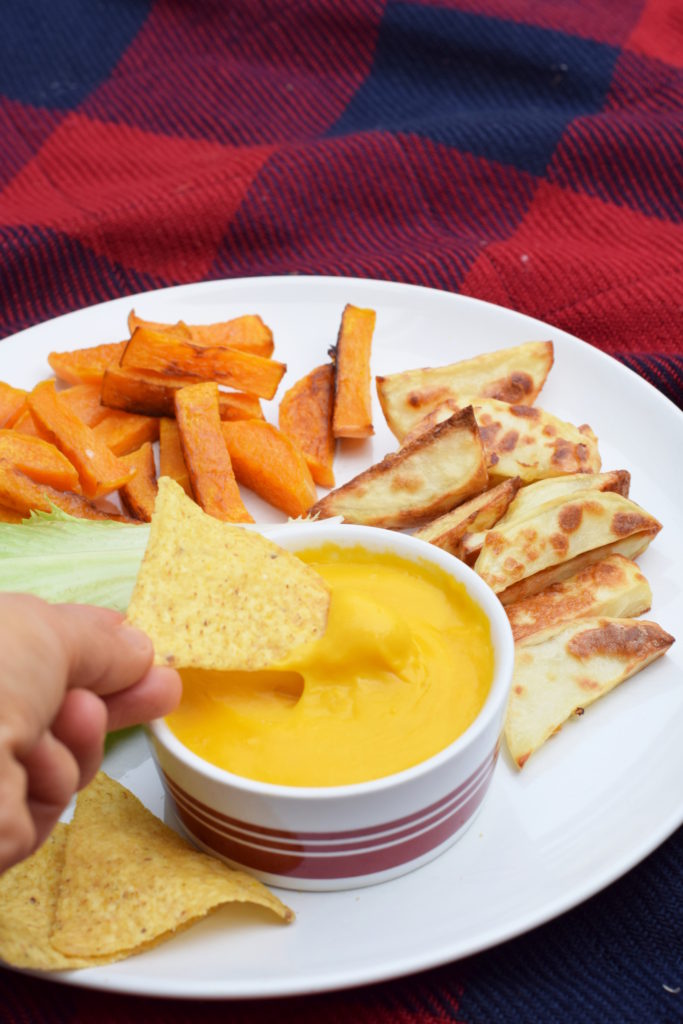 Carrot and Potato Cheese Sauce
