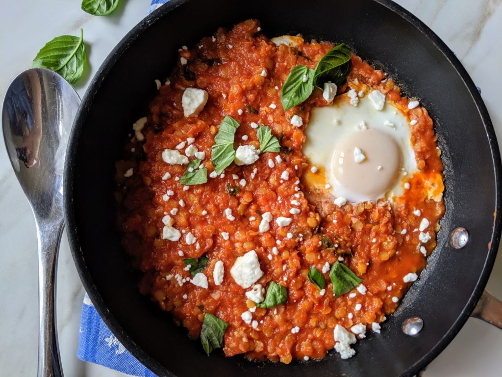 Spicy Tomato Sauce with Lentils