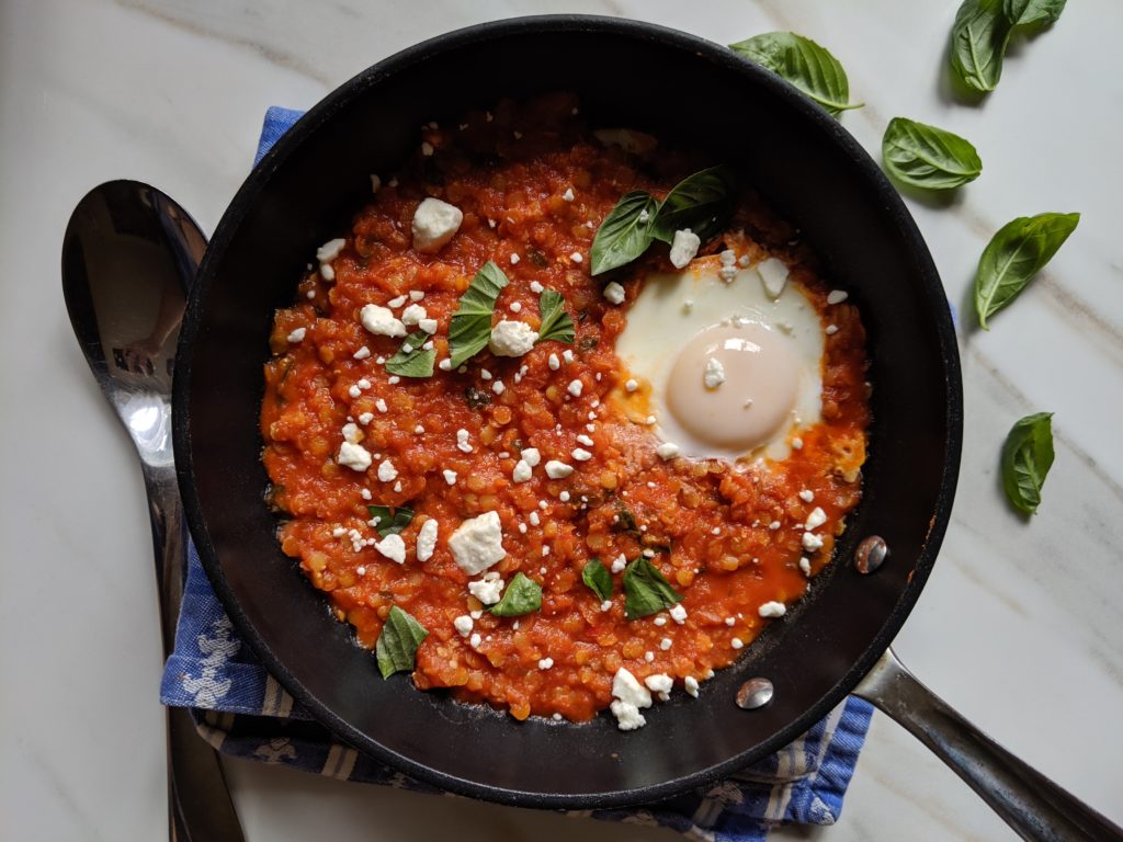 Spicy Tomato Sauce with Lentils